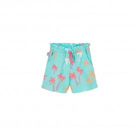 Къси панталони Boboli 333076 shorts - Blue (Palm Tree Print) къси,панталони,мъжки,панталони,дамски,панталони,boboli,333076,shorts,blue,(palm,tree,print)