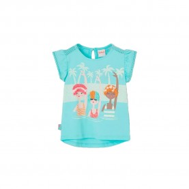 тениска,мъжки,тениски,дамски,тениски,boboli,333100,short,sleeve,t,shirt,blue,(lagoon)