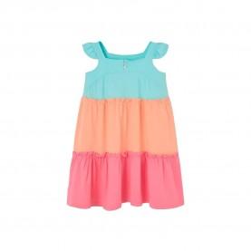 рокля,дамски,поли,и,рокли,boboli,333122,dress,multicolor,(lagoon)