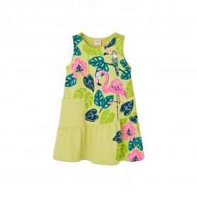 рокля,дамски,поли,и,рокли,boboli,413121,dress,yellow,(anise)