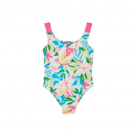 Бански костюм Boboli 443090 swimsuit - Multicolor (Flower Print) бански,костюм,детски,бански,костюми,boboli,443090,swimsuit,multicolor,(flower,print)
