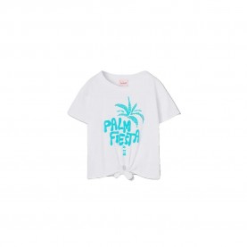 Тениска Boboli 463003 short sleeve T-shirt - White (White) тениска,мъжки,тениски,дамски,тениски,boboli,463003,short,sleeve,t,shirt,white,(white)