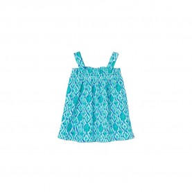 Тениска Boboli 463025 short sleeve T-shirt - Blue (Ethnic Print) тениска,мъжки,тениски,дамски,тениски,boboli,463025,short,sleeve,t,shirt,blue,(ethnic,print)
