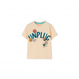 тениска,мъжки,тениски,дамски,тениски,boboli,523112,short,sleeve,t,shirt,beige,(raw)