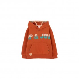 блуза,детски,блузи,boboli,533001,sweatshirt,orange,(hazelnut)