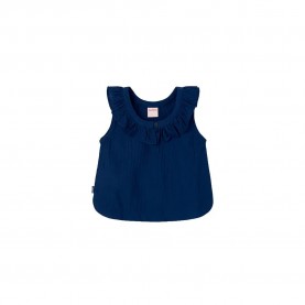 Риза с къс ръкав Boboli 713001 short sleeve shirt - Blue (Riviera) риза,с,къс,ръкав,дамски,ризи,мъжки,ризи,boboli,713001,short,sleeve,shirt,blue,(riviera)