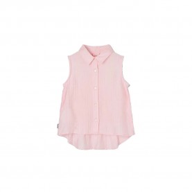 Риза с къс ръкав Boboli 713090 short sleeve shirt - Pink (Orquidea) риза,с,къс,ръкав,дамски,ризи,мъжки,ризи,boboli,713090,short,sleeve,shirt,pink,(orquidea)