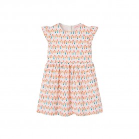 Рокля Boboli 723068 sleeveless dress - Multicolor (Border Print) рокля,дамски,поли,и,рокли,boboli,723068,sleeveless,dress,multicolor,(border,print)