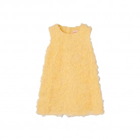 Рокля Boboli 743026 sleeveless dress - Yellow (Citronelle) рокля,дамски,поли,и,рокли,boboli,743026,sleeveless,dress,yellow,(citronelle)