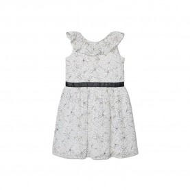 Рокля Boboli 783008 sleeveless dress - White (Magnolias Print) рокля,дамски,поли,и,рокли,boboli,783008,sleeveless,dress,white,(magnolias,print)