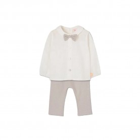 Boboli 803090 long sleeve set - Beige (Stone) детски,екипи,детски,облекла,за,момчета,boboli,803090,long,sleeve,set,beige,(stone)