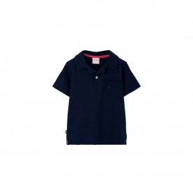 Boboli 823069 short sleeve polo - Blue (Marine) дамски,блузи,с,яка,мъжки,блузи,с,яка,boboli,823069,short,sleeve,polo,blue,(marine)