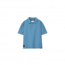 Boboli 843050 short sleeve polo - Blue (Añil) дамски,блузи,с,яка,мъжки,блузи,с,яка,boboli,843050,short,sleeve,polo,blue,(añil)