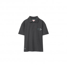 дамски,блузи,с,яка,мъжки,блузи,с,яка,boboli,853017,short,sleeve,polo,grey,(anthracite)