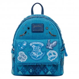 Раница Loungefly Hufflepuff backpack - Blue (Multicolor) раница,раници,loungefly,hufflepuff,backpack,blue,(multicolor)