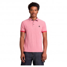 Timberland Baboosic Brook short sleeve polo - Pink (American Beauty) дамски,блузи,с,яка,мъжки,блузи,с,яка,timberland,baboosic,brook,short,sleeve,polo,pink,(american,beauty)