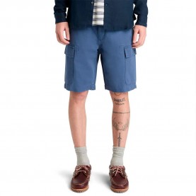 Къси панталони Timberland Brookline Cotton Linen cargo shorts - Blue (Oceana) къси,панталони,мъжки,панталони,дамски,панталони,timberland,brookline,cotton,linen,cargo,shorts,blue,(oceana)