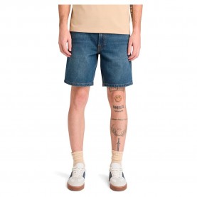 Къси панталони Timberland TB0A451A denim shorts - Blue (Mid Indigo) къси,панталони,мъжки,панталони,дамски,панталони,timberland,tb0a451a,denim,shorts,blue,(mid,indigo)