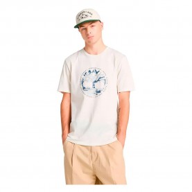 тениска,мъжки,тениски,дамски,тениски,timberland,tree,logo,lake,house,graphic,short,sleeve,t,shirt,white,(vintage,white)
