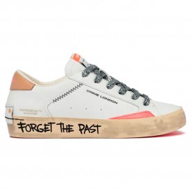 Маратонки Crime london Distressed trainers - White (White) маратонки,мъжки,маратонки,дамски,маратонки,crime,london,distressed,trainers,white,(white)