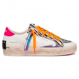 Маратонки Crime london SK8 Deluxe 29105PP8 trainers - White (Multicolor) маратонки,мъжки,маратонки,дамски,маратонки,crime,london,sk8,deluxe,29105pp8,trainers,white,(multicolor)