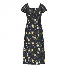 рокля,дамски,поли,и,рокли,levi´s,®,amara,column,flutter,sleeveless,midi,dress,black,(sheila,floral,v4,cornsilk)