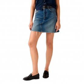 Пола Levi´s ® Deconstructed skirt - Blue (Free Lunch) пола,дамски,поли,и,рокли,levi´s,®,deconstructed,skirt,blue,(free,lunch)