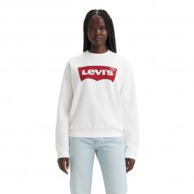 блуза,дамски,блузи,levi´s,®,gr,everyday,sweatshirt,white,(everyday,crew,core,batwing,white)