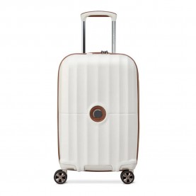 Delsey Carrousel 2 Expandable 55 cm 38L trolley bag - White (White) куфари,delsey,carrousel,2,expandable,55,cm,38l,trolley,bag,white,(white)