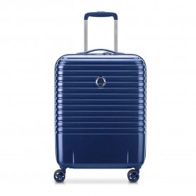Delsey Caumartin Plus Slim 55 cm 37L trolley bag - Blue (Steel Blue) куфари,delsey,caumartin,plus,slim,55,cm,37l,trolley,bag,blue,(steel,blue)