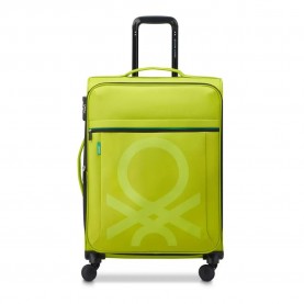 Delsey Color Block Expandable 66 cm 69L trolley bag - Green (Lime) куфари,delsey,color,block,expandable,66,cm,69l,trolley,bag,green,(lime)