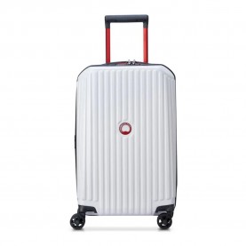Delsey Securitime Zip Expandable 56 cm 45L trolley bag - White (White) куфари,delsey,securitime,zip,expandable,56,cm,45l,trolley,bag,white,(white)
