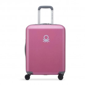 Delsey UCB Hard Slim 55 cm 36L trolley bag - Pink (Pink) куфари,delsey,ucb,hard,slim,55,cm,36l,trolley,bag,pink,(pink)