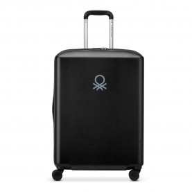 Delsey UCB Hard Slim 65 cm 68L trolley bag - Black (Black) куфари,delsey,ucb,hard,slim,65,cm,68l,trolley,bag,black,(black)