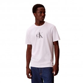 тениска,мъжки,тениски,дамски,тениски,calvin,klein,30s,distress,monogram,graphic,short,sleeve,t,shirt,white,(bright,white)