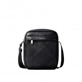 Calvin klein Emblem Aop Emboss Reporter crossbody - Black (Black) всички,чанти,calvin,klein,emblem,aop,emboss,reporter,crossbody,black,(black)