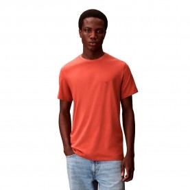 тениска,мъжки,тениски,дамски,тениски,calvin,klein,liquid,touch,slim,fit,short,sleeve,t,shirt,orange,(faded,flower)