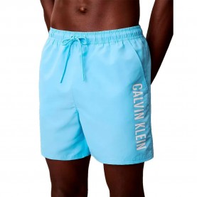 Бански гащета Calvin klein LV00N61047 swimming boxer - Blue (Chilly Blue) бански,гащета,мъжки,бански,костюми,calvin,klein,lv00n61047,swimming,boxer,blue,(chilly,blue)