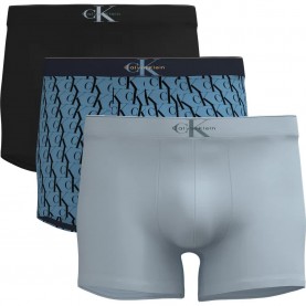 Боксерки Calvin klein LV00NB4472 Trunk boxers 3 units - Multicolor (Black W Arctic / Stepping Logo Gulf B) боксерки,мъжко,бельо,calvin,klein,lv00nb4472,trunk,boxers,3,units,multicolor,(black,w,arctic,stepping,logo,gulf,b)