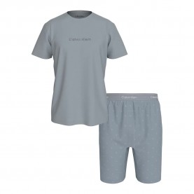 пижама,мъжки,пижами,calvin,klein,lv00nm2900,pyjama,grey,(misty,grey,top,diamond,logo,misty)