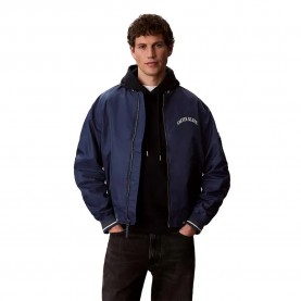Яке Calvin klein jeans Unfilled Nylon Tipped jacket - Blue (Dark Denim) яке,мъжки,якета,дамски,якета,и,палта,calvin,klein,jeans,unfilled,nylon,tipped,jacket,blue,(dark,denim)
