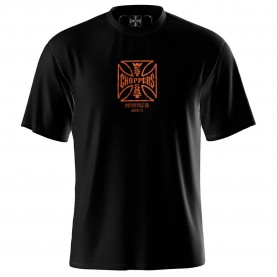 Тениска West coast choppers OG Atx short sleeve T-shirt - Black (Black) тениска,мъжки,тениски,дамски,тениски,west,coast,choppers,og,atx,short,sleeve,t,shirt,black,(black)