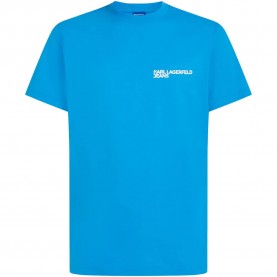 Тениска Karl lagerfeld jeans A1M17003 Slim Fit short sleeve T-shirt - Blue (Azure Blue) тениска,мъжки,тениски,дамски,тениски,karl,lagerfeld,jeans,a1m17003,slim,fit,short,sleeve,t,shirt,blue,(azure,blue)