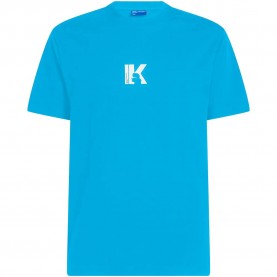 Тениска Karl lagerfeld jeans A1M17044 Regular K-Logo short sleeve T-shirt - Blue (Azure Blue) тениска,мъжки,тениски,дамски,тениски,karl,lagerfeld,jeans,a1m17044,regular,k,logo,short,sleeve,t,shirt,blue,(azure,blue)