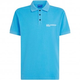 Дънки Karl lagerfeld jeans A2M17094 Regular Fit short sleeve polo - Blue (Azure Blue) дънки,дамски,блузи,с,яка,мъжки,блузи,с,яка,karl,lagerfeld,jeans,a2m17094,regular,fit,short,sleeve,polo,blue,(azure,blue)