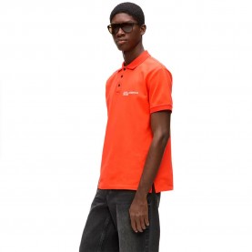 Дънки Karl lagerfeld jeans A2M17094 Regular Fit short sleeve polo - Orange (Grenadine) дънки,дамски,блузи,с,яка,мъжки,блузи,с,яка,karl,lagerfeld,jeans,a2m17094,regular,fit,short,sleeve,polo,orange,(grenadine)