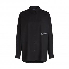 Риза с дълъг ръкав Karl lagerfeld jeans A3W11010 Oxford long sleeve shirt - Black (Black) риза,с,дълъг,ръкав,дамски,ризи,мъжки,ризи,karl,lagerfeld,jeans,a3w11010,oxford,long,sleeve,shirt,black,(black)