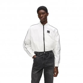 Яке Karl lagerfeld jeans B2M15010 bomber jacket - White (White) яке,мъжки,якета,дамски,якета,и,палта,karl,lagerfeld,jeans,b2m15010,bomber,jacket,white,(white)