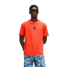 тениска,мъжки,тениски,дамски,тениски,karl,lagerfeld,jeans,b2m17048,short,sleeve,t,shirt,orange,(grenadine)