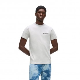 тениска,мъжки,тениски,дамски,тениски,karl,lagerfeld,jeans,b2m17065,short,sleeve,t,shirt,white,(micro,chip)